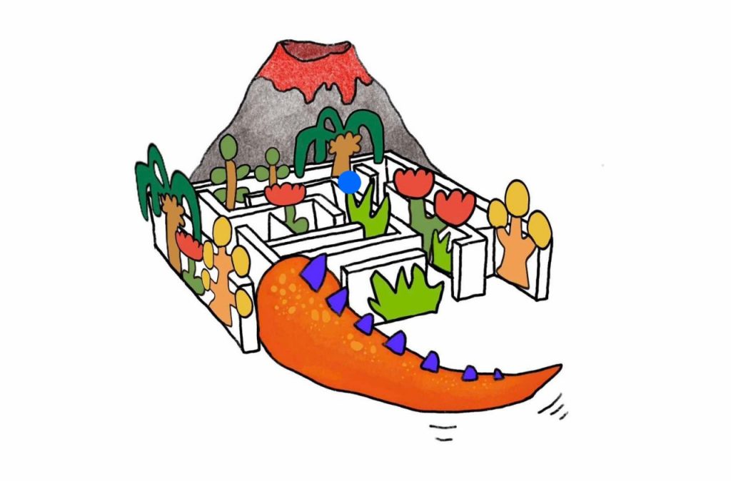 彩虹迷宮 許庭甄 繞尾巴